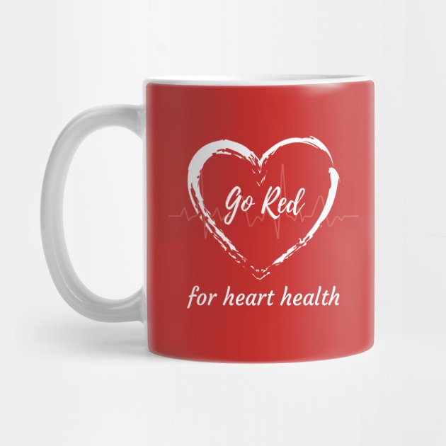 Go Red for Womens Heart Health by apparel.tolove@gmail.com